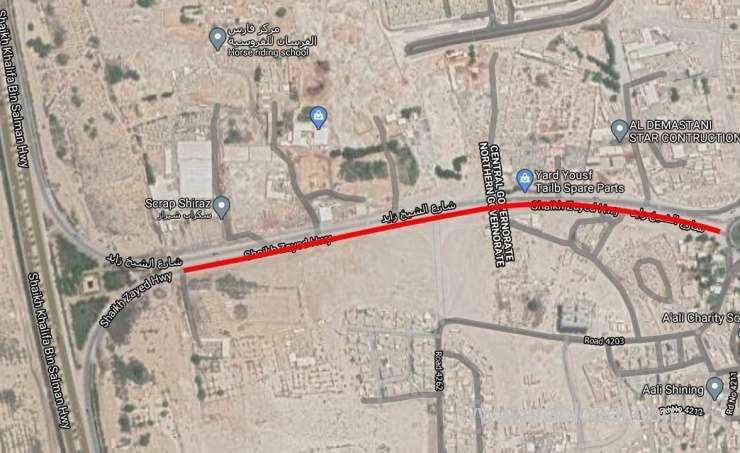 -lane-on-sh.-zayed-highway-to-be-closed_bahrain