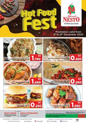 nesto-hot-food-fest in kuwait